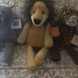 Scentsy buddy’s , hippo, lion and cheetah
